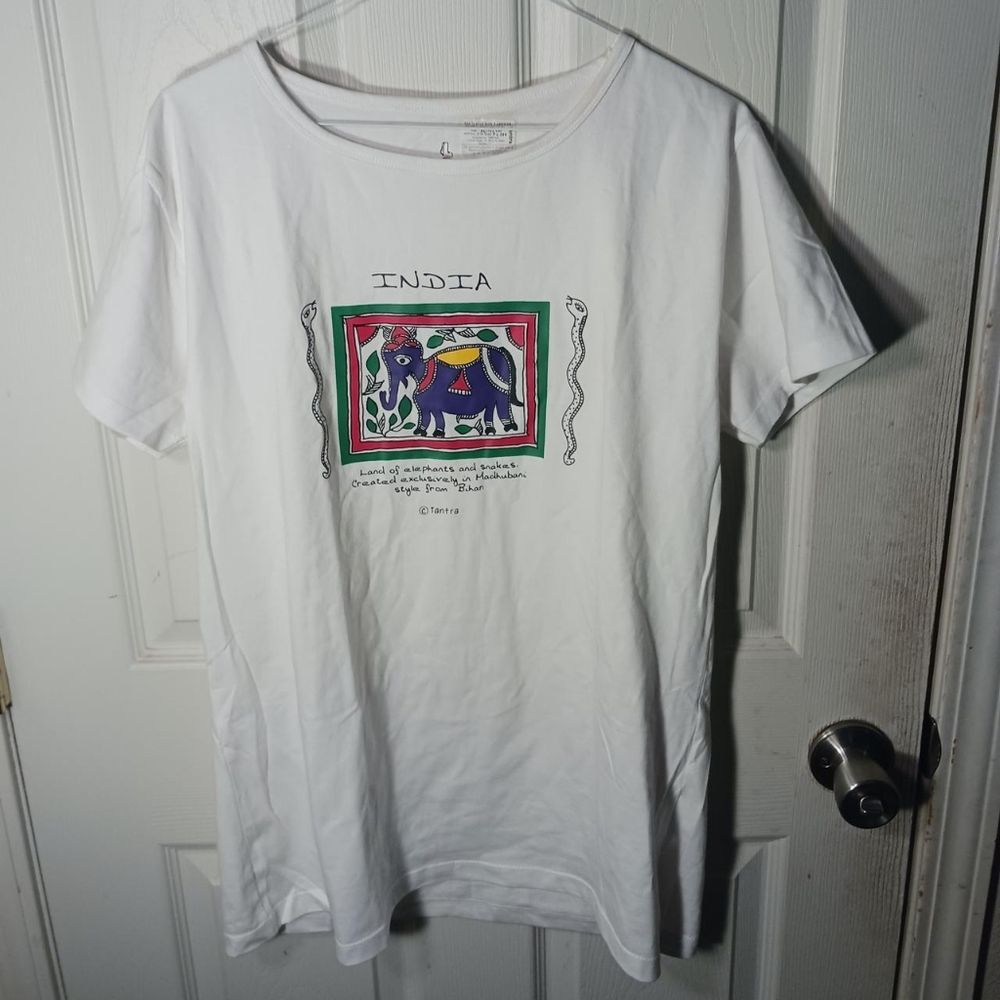 Long Tees Tantra Elephant T-shirt